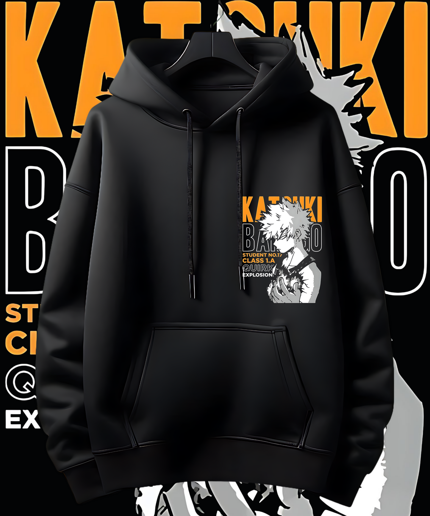 Katsuki Bakugo Anime Hoodie