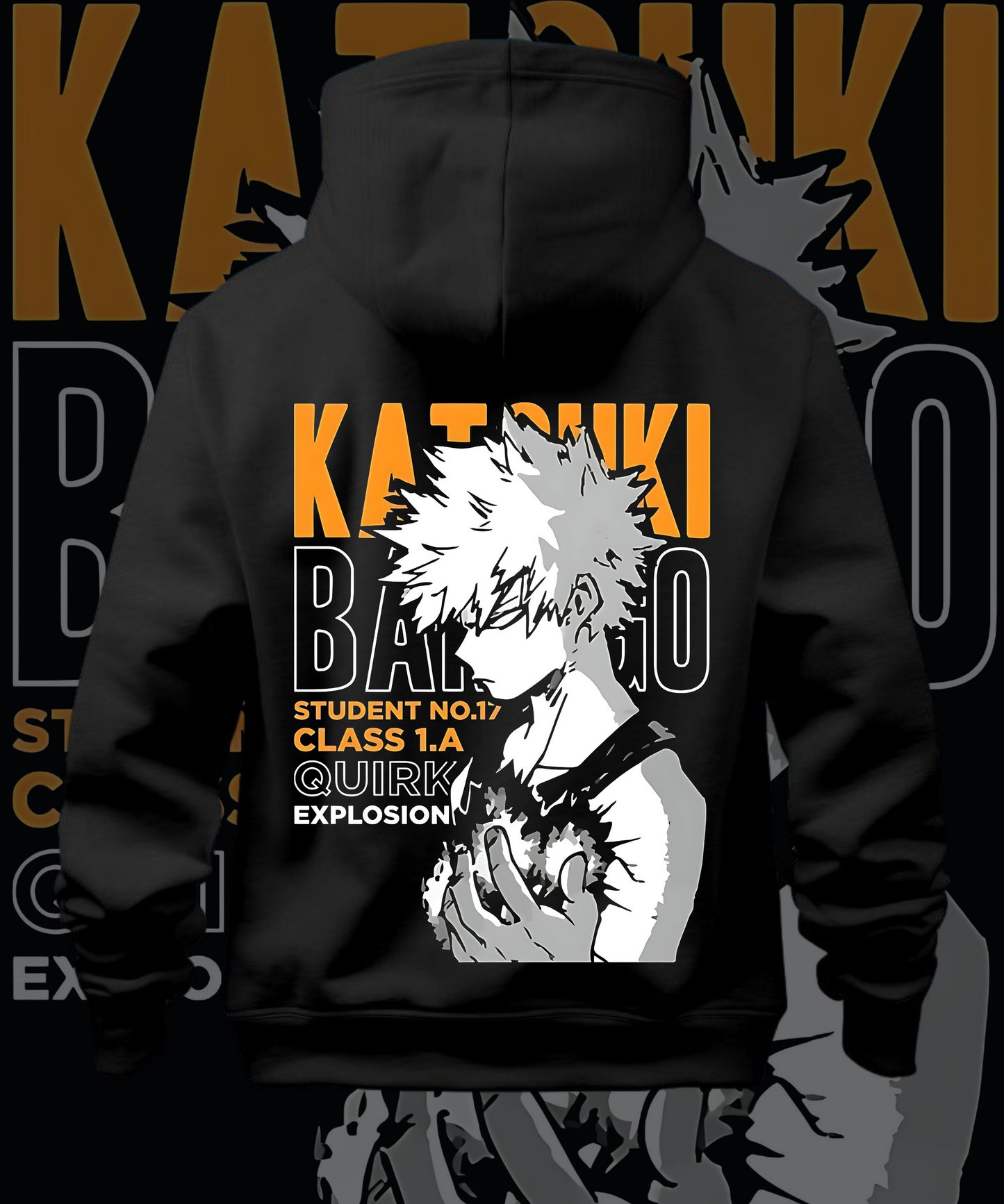 Katsuki Bakugo Anime Hoodie