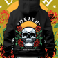 Skull & Red Rose Hoodie