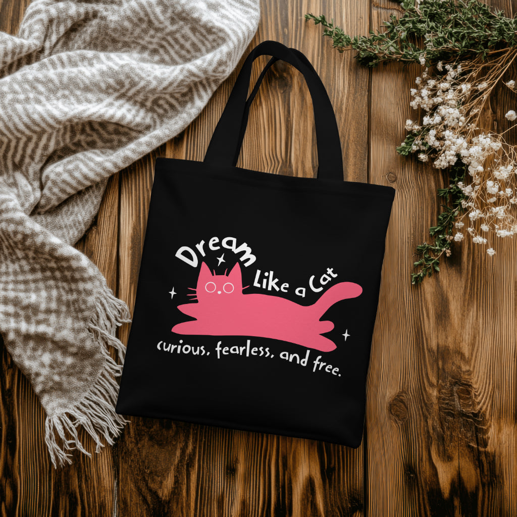 Dream Cat Tote Bags