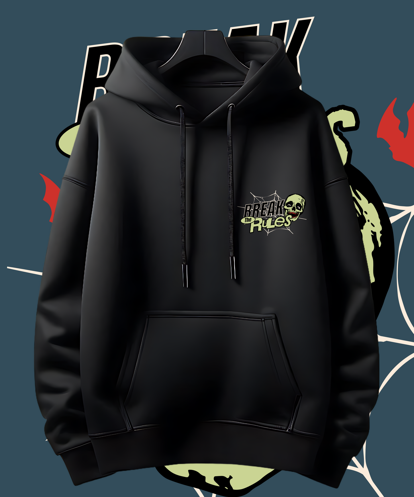 Break The Rules Black Hoodie