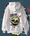 Break The Rules White Hoodie