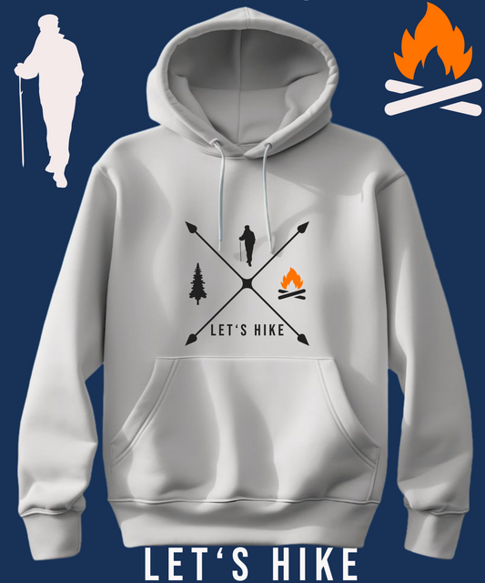 Let's Hike Only Front Hoodie